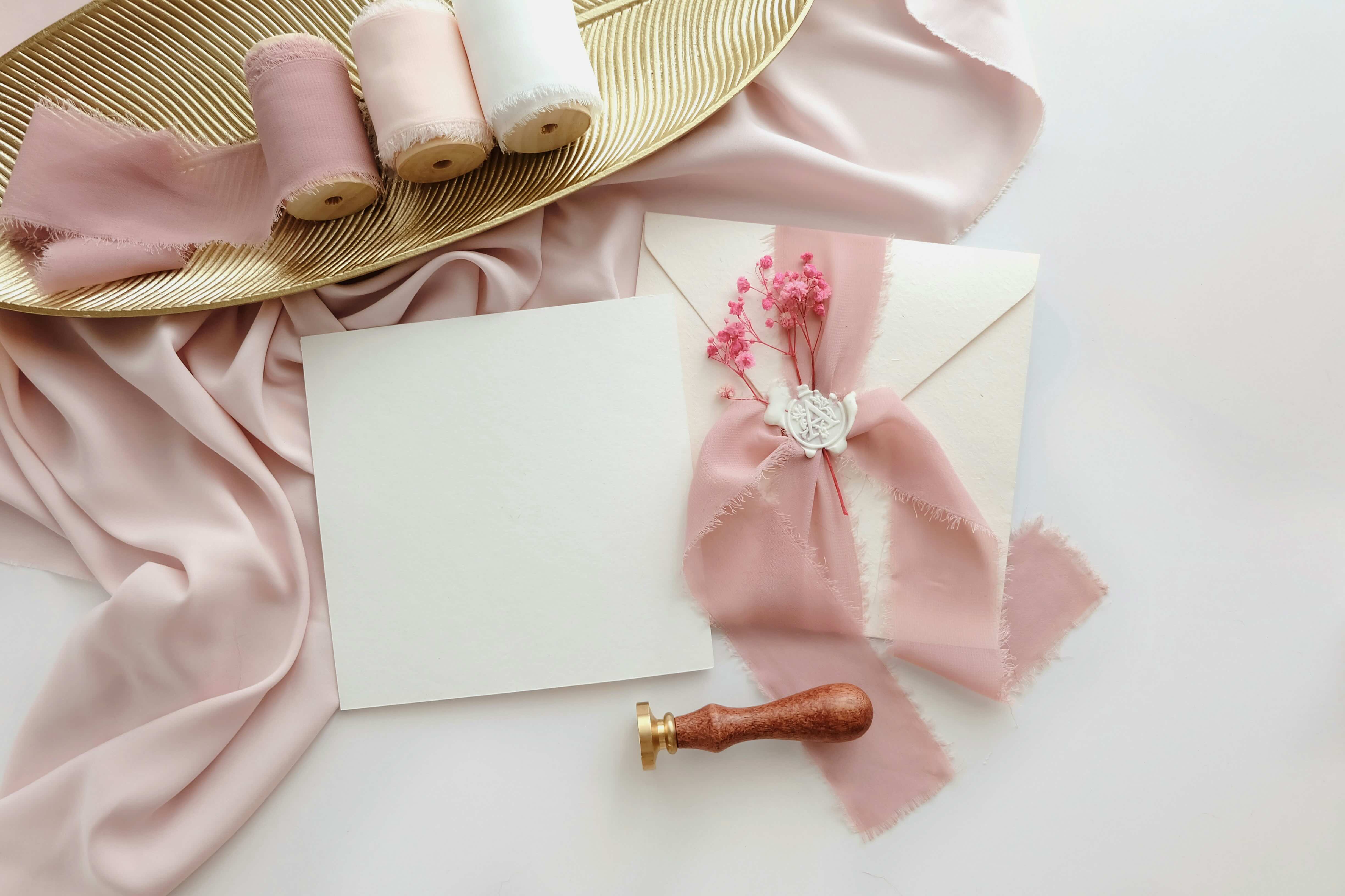 Bild Moderne Hochzeitseinladung